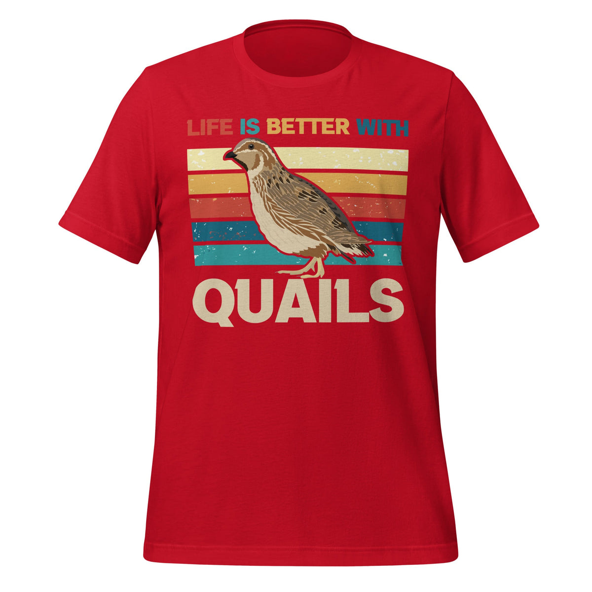 Life is Better With Quails Retro Quail Hunting Unisex product image 4