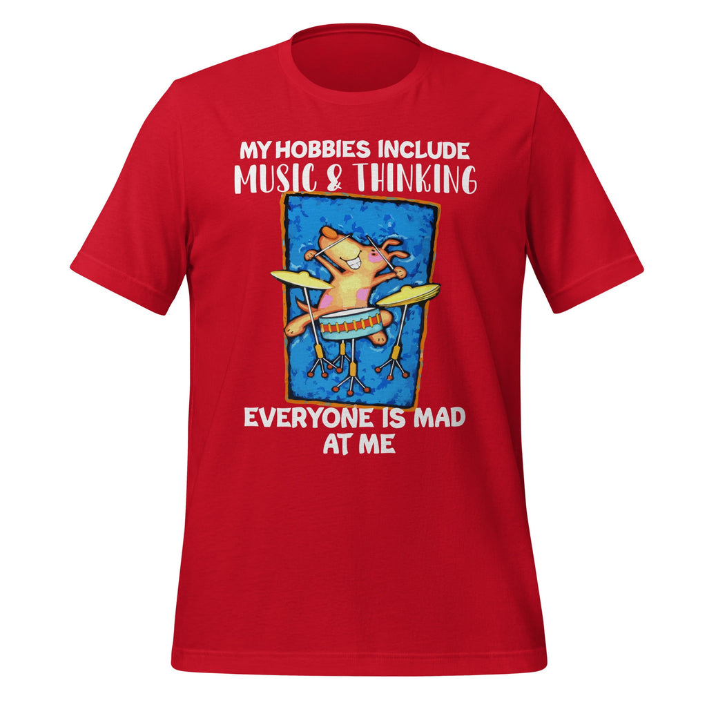 My Hobbies Include Music & Thinking Everyone Is Mad At Me product image 4