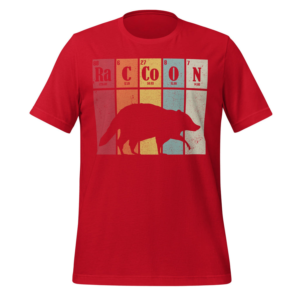 Raccoon Periodic Table Elements Vintage Nerd Chemistry product image 4