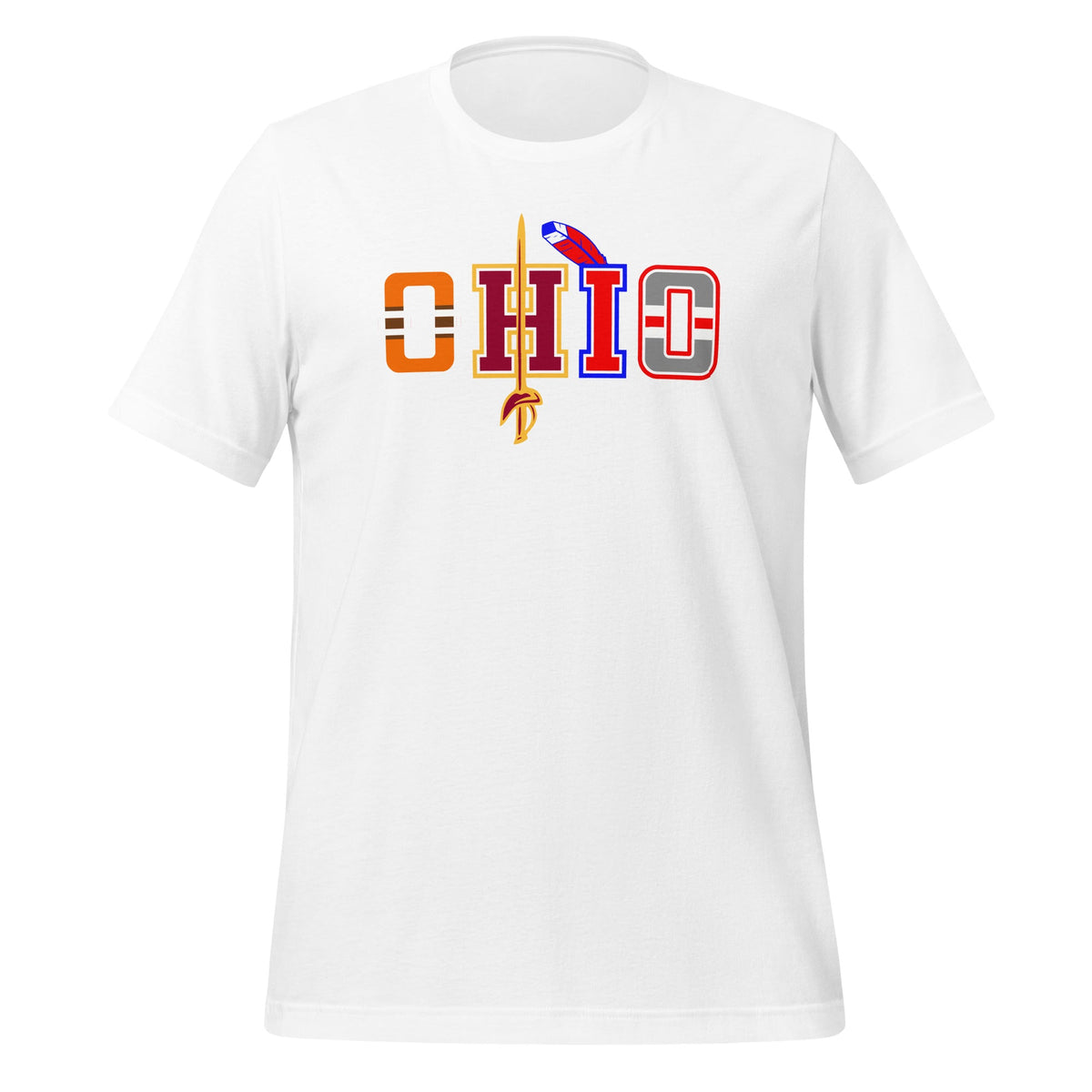 Ohio Sports Fan Gift Short-Sleeve Unisex T-Shirt product image 5