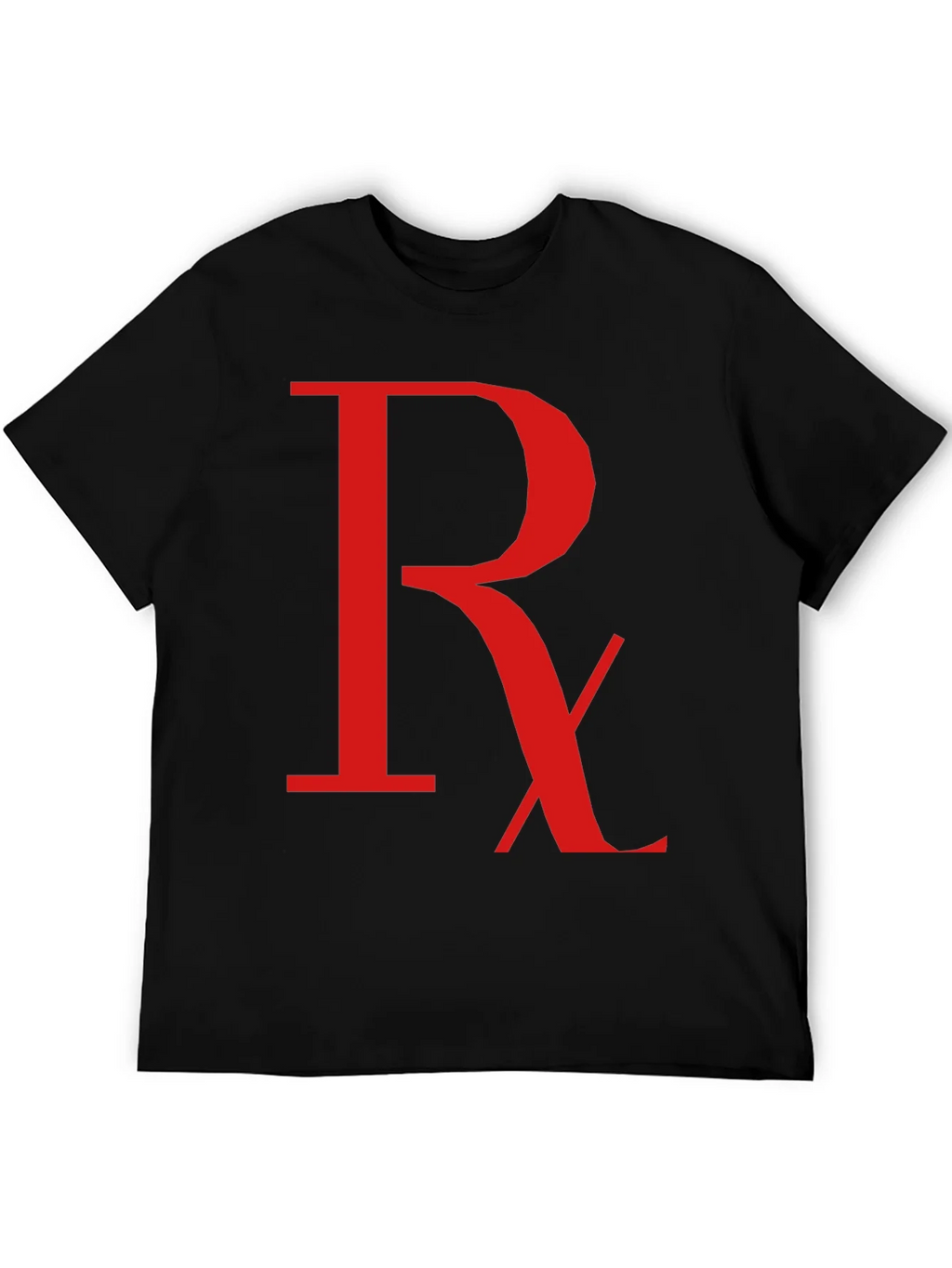 Rx Symbol Graphic T-Shirt - Black product image 5