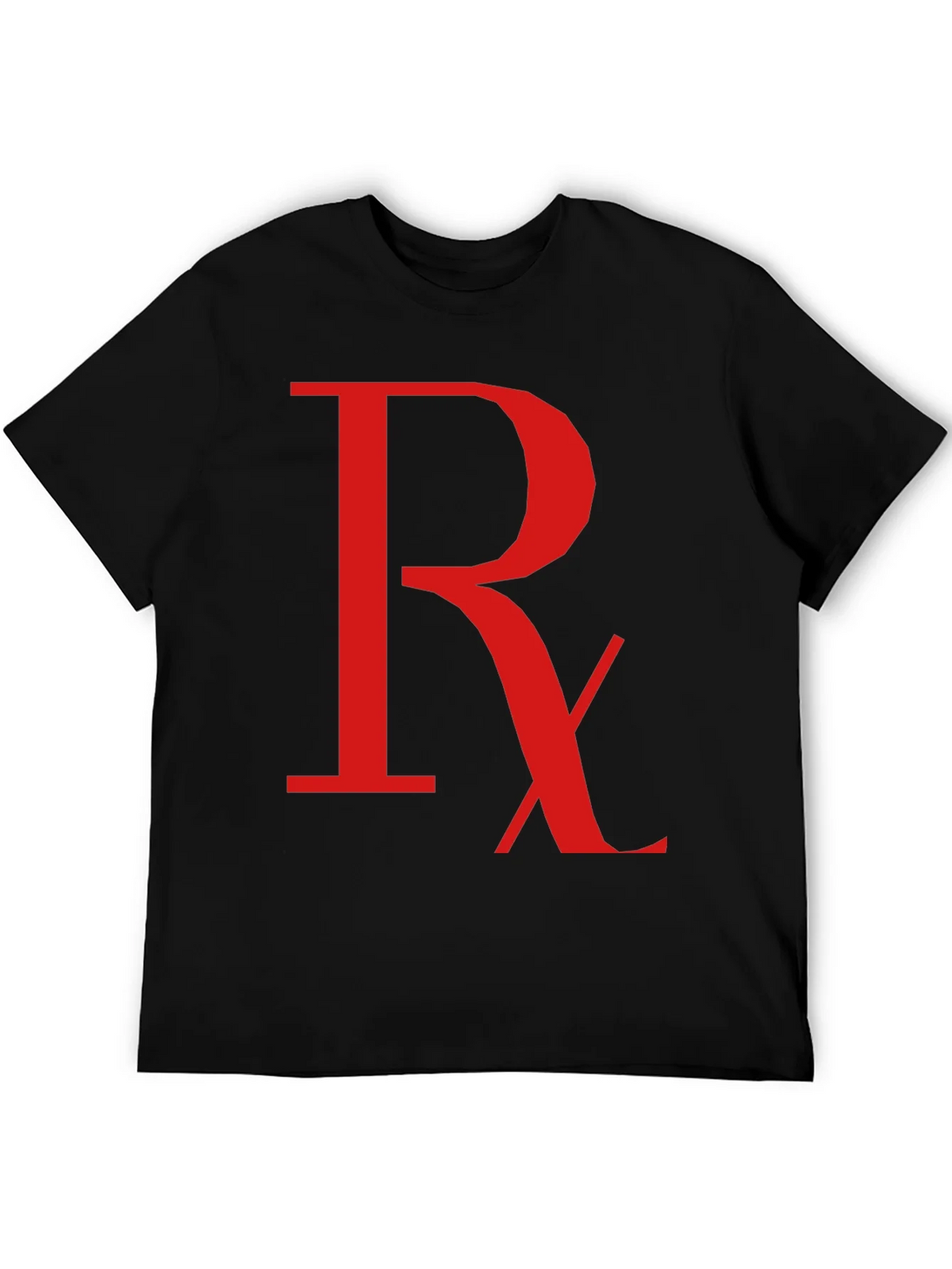 Rx Symbol Graphic T-Shirt - Black product image 5