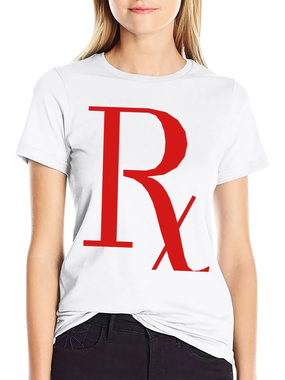 Rx Symbol Graphic T-Shirt - Black product image 8