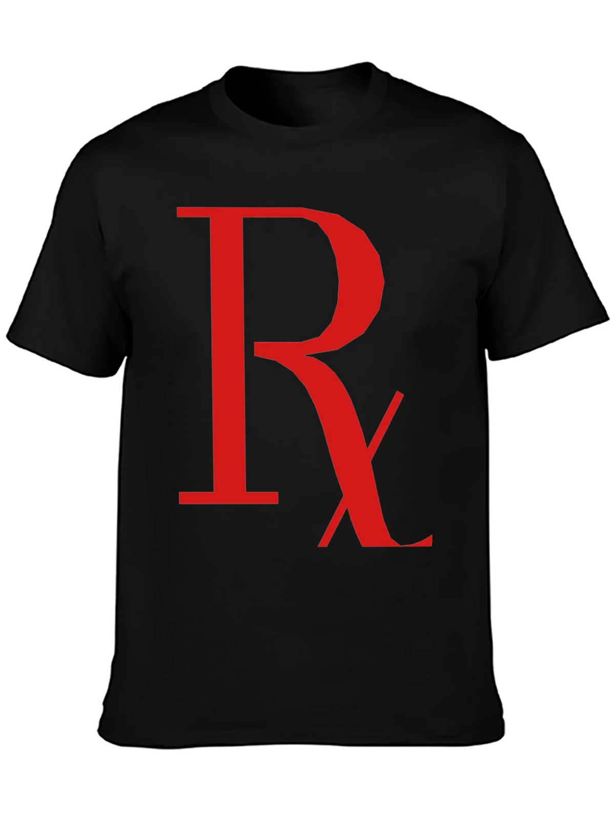 Rx Symbol Graphic T-Shirt - Black product image 3