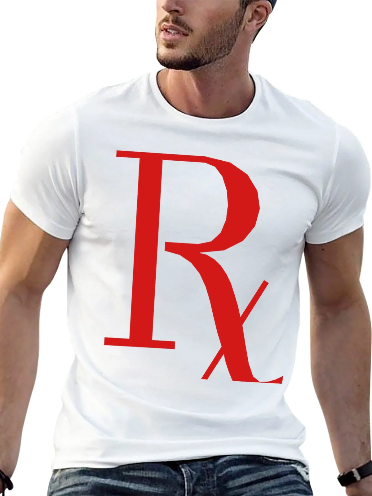 Rx Symbol Graphic T-Shirt - Black product image 12