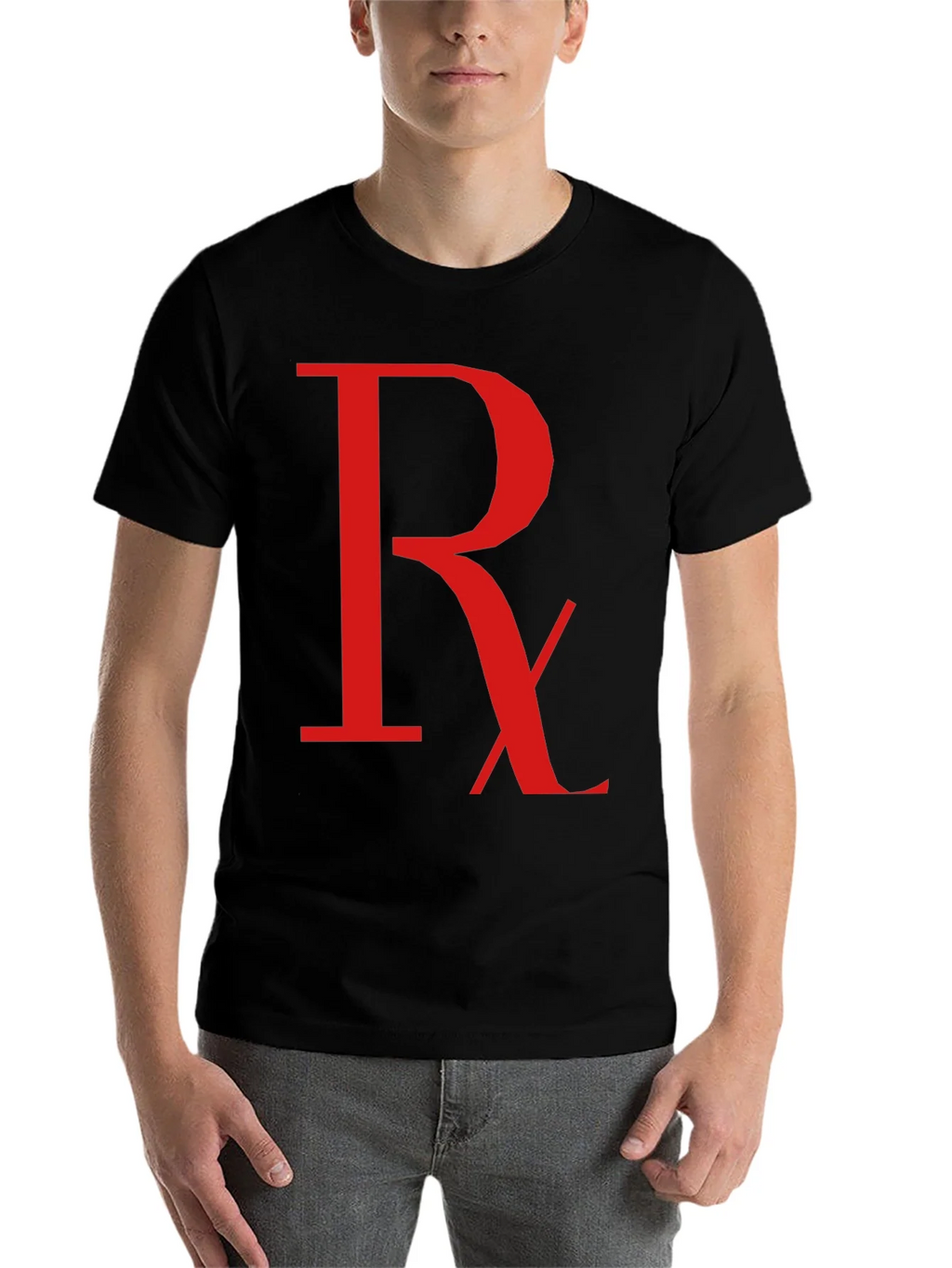 Rx Symbol Graphic T-Shirt - Black product image 4