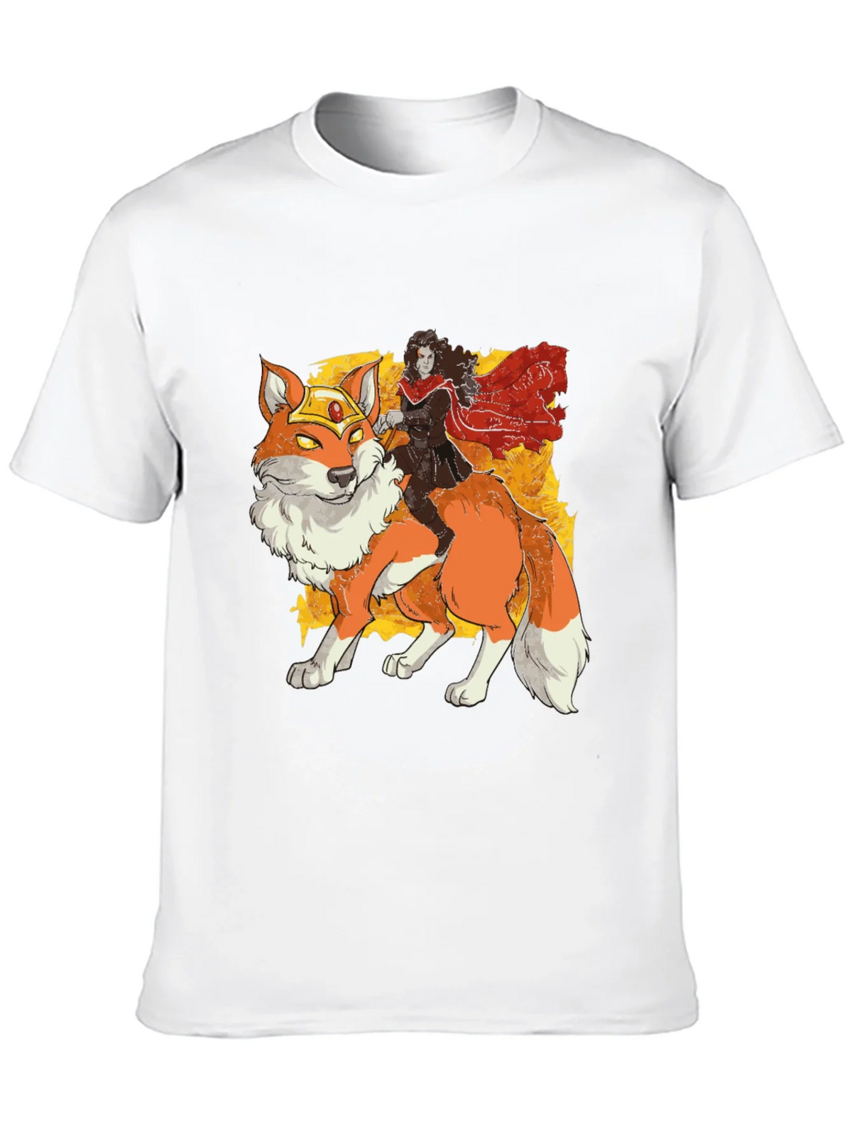 Fox Rider Graphic T-Shirt - Black product image 8