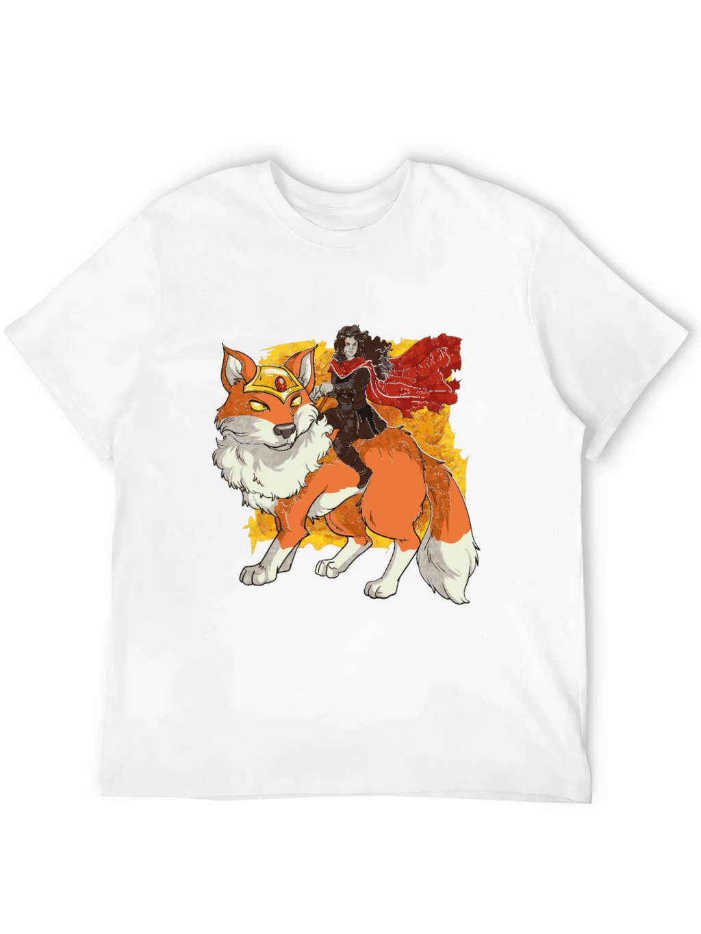 Fox Rider Graphic T-Shirt - Black product image 10