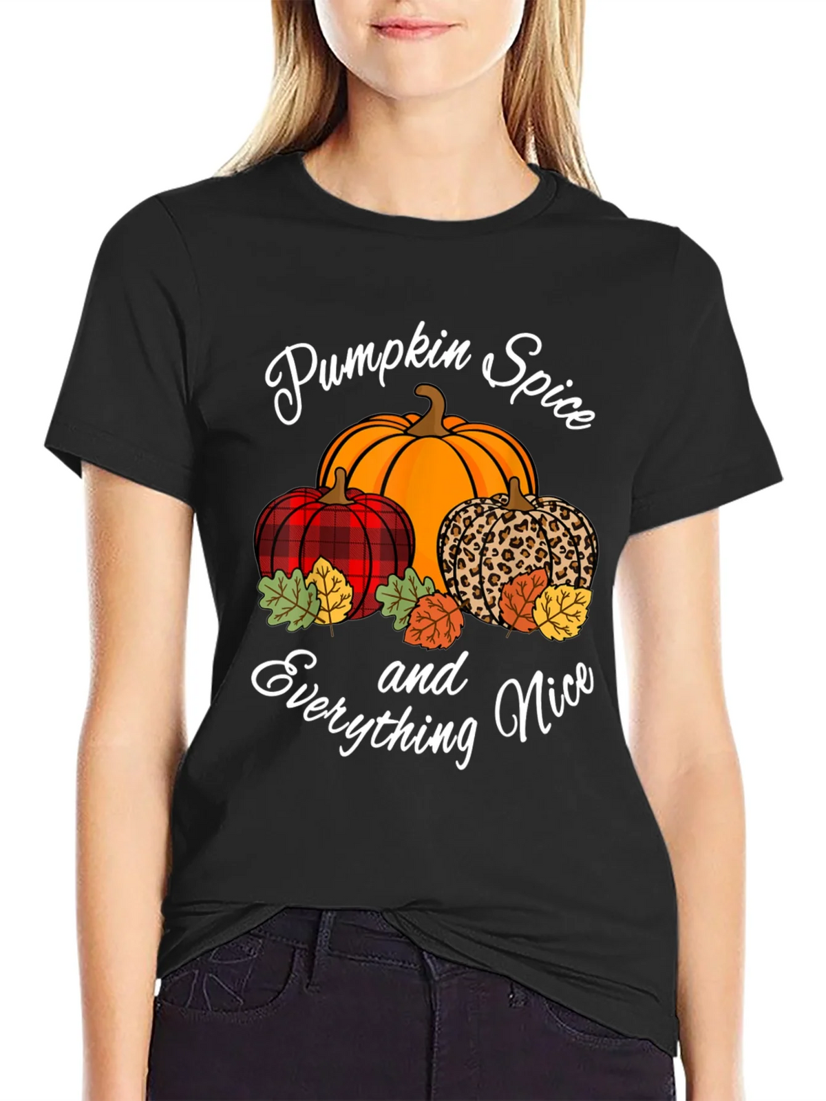 Pumpkin Spice & Everything Nice T-Shirt product image 1