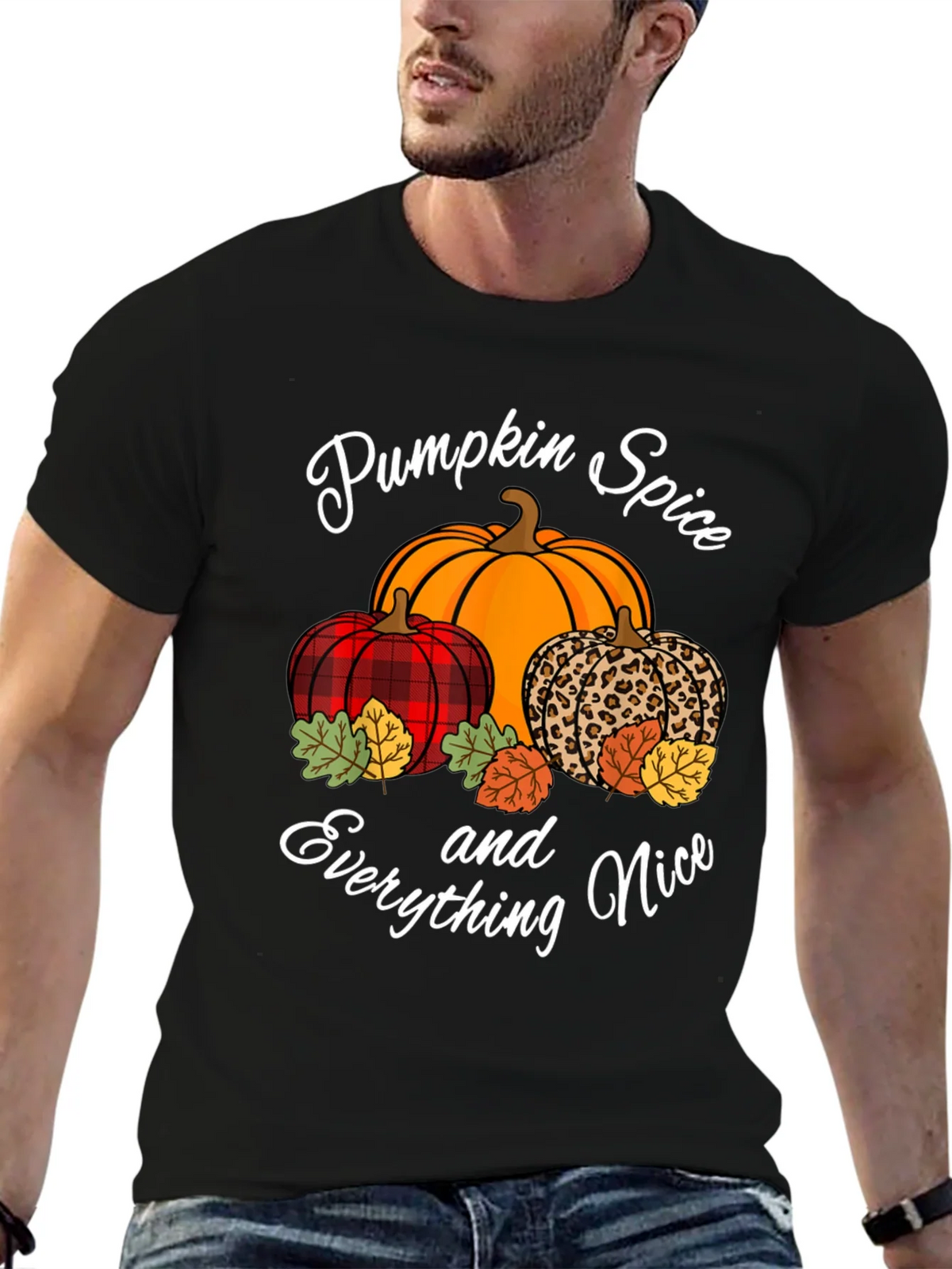 Pumpkin Spice & Everything Nice T-Shirt product image 4