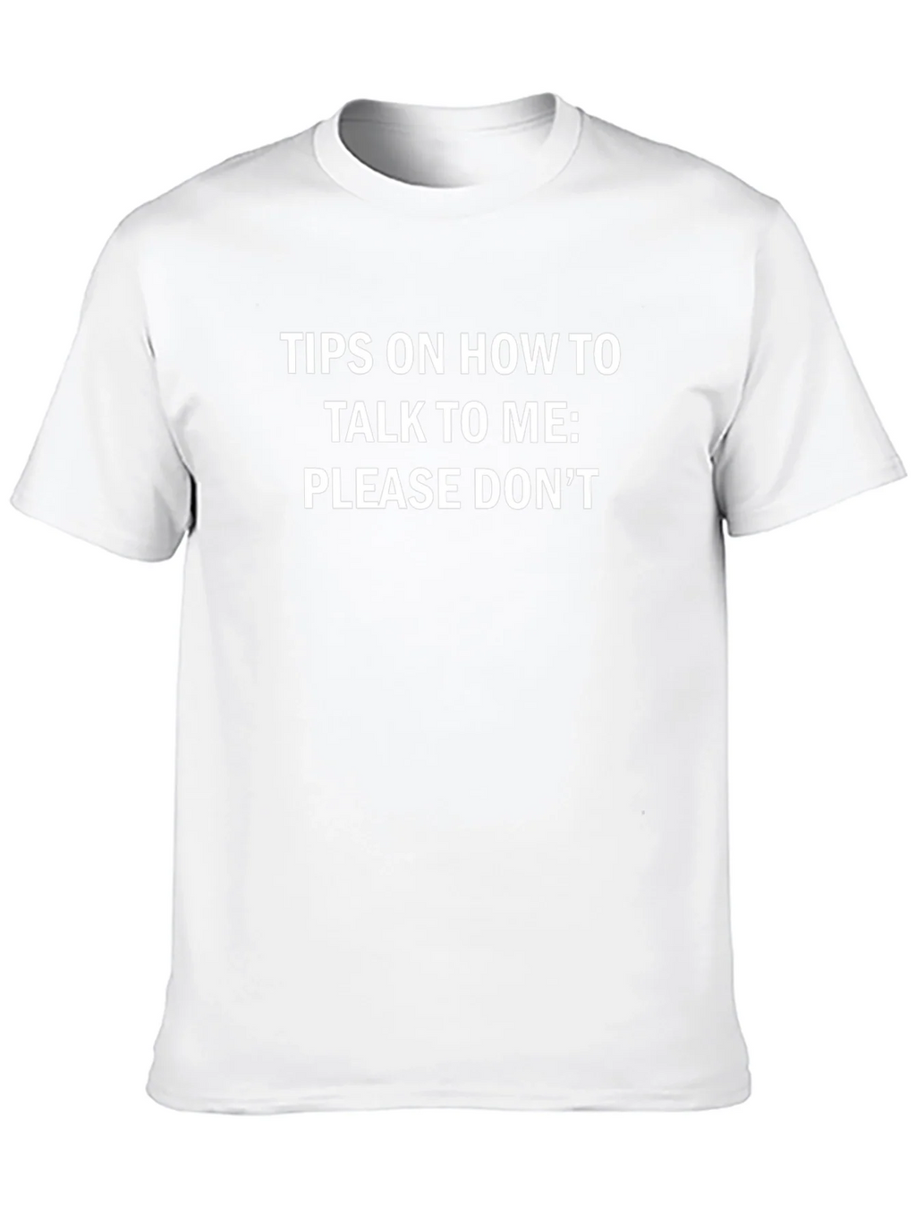 Funny Please Dont Talk To Me Graphic T-Shirt product image 9