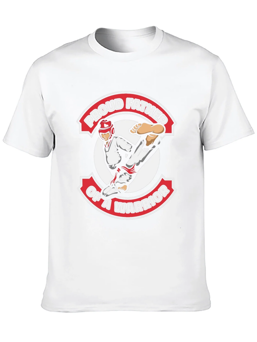 Proud Father Warrior Graphic T-Shirt product image 9