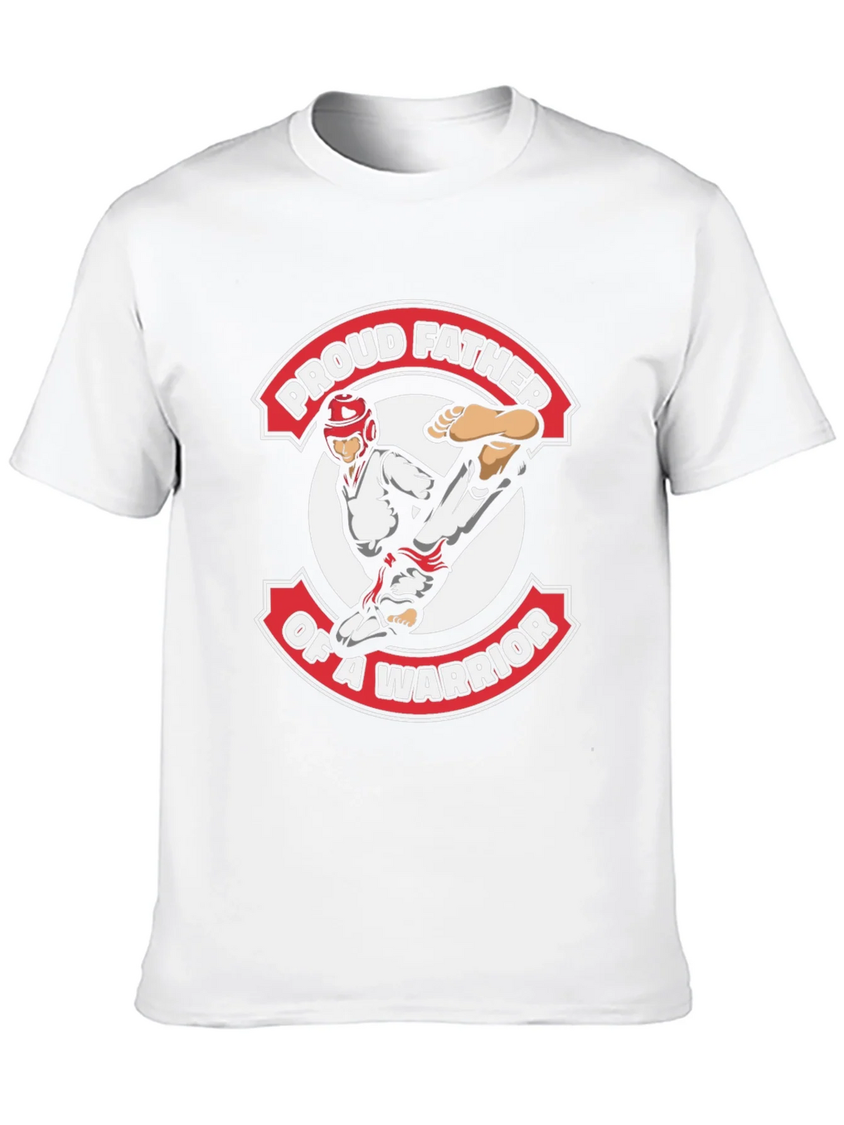 Proud Father Warrior Graphic T-Shirt product image 9