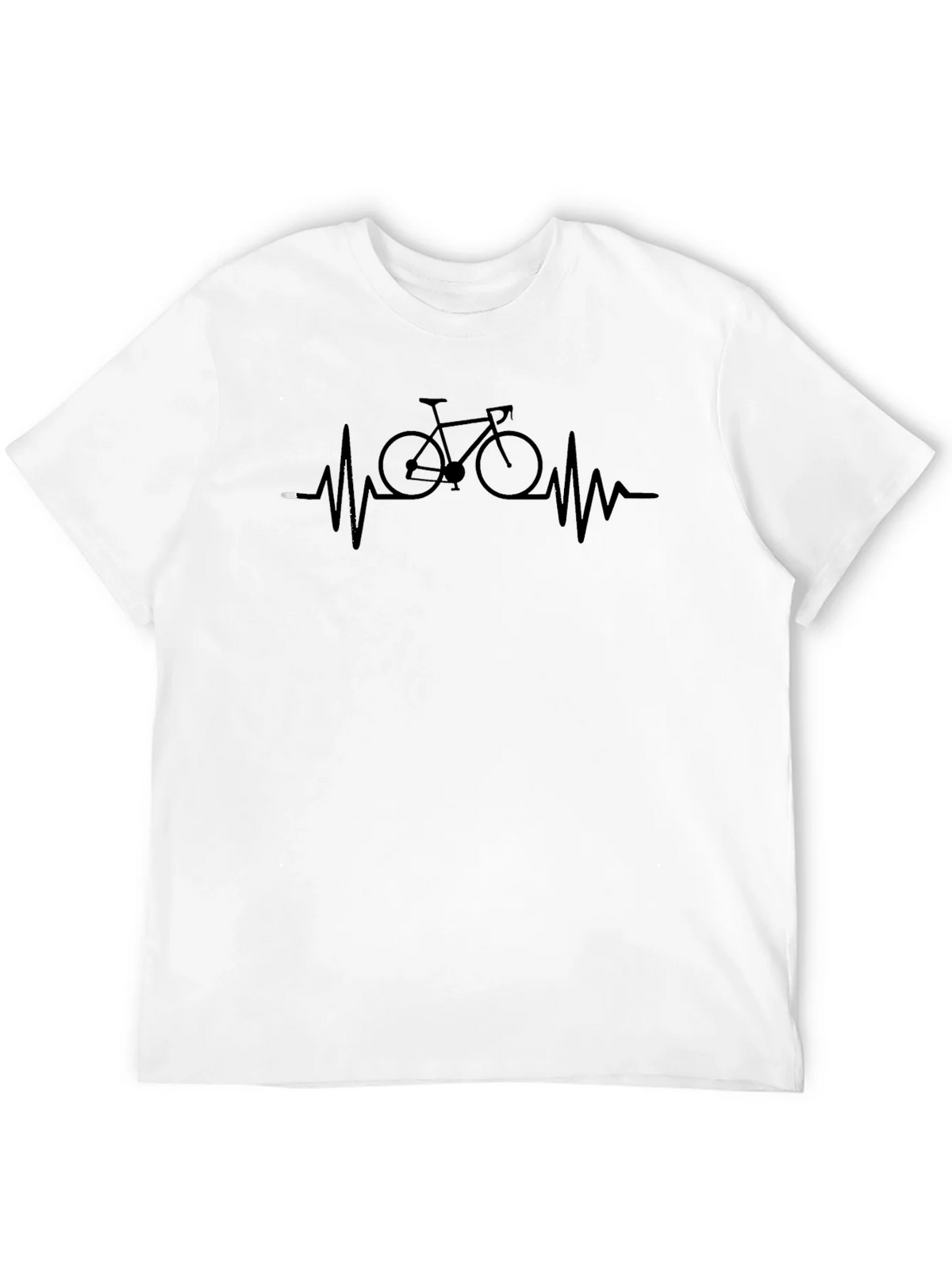 Bike Heartbeat Graphic Tee - Cyclist Passion T-Shirt product image 11