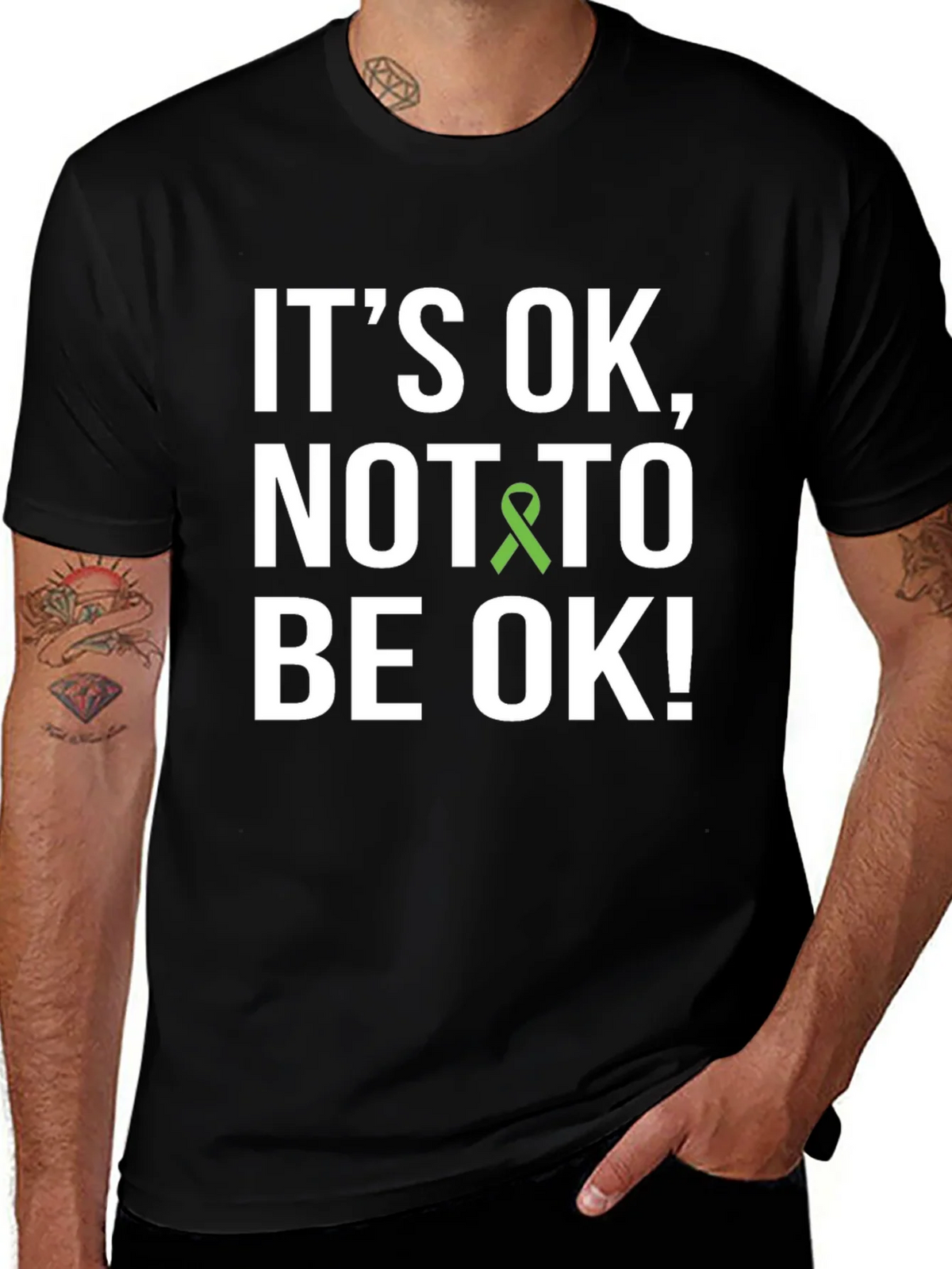 Its Ok Not To Be Ok Mental Health Awareness T-Shirt product image 1