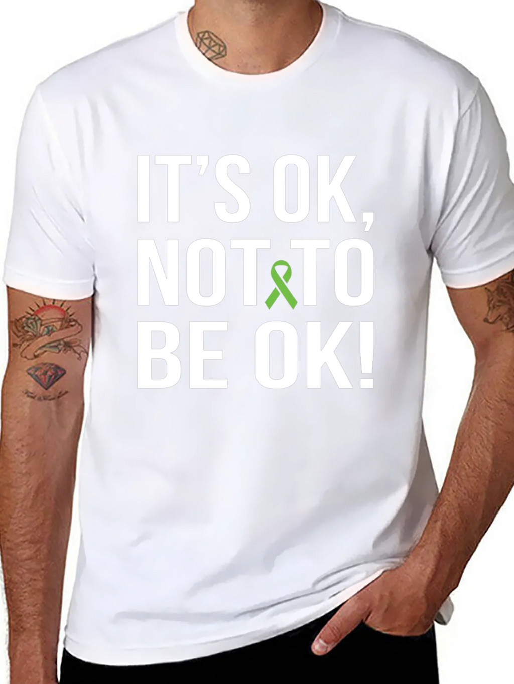 Its Ok Not To Be Ok Mental Health Awareness T-Shirt product image 6