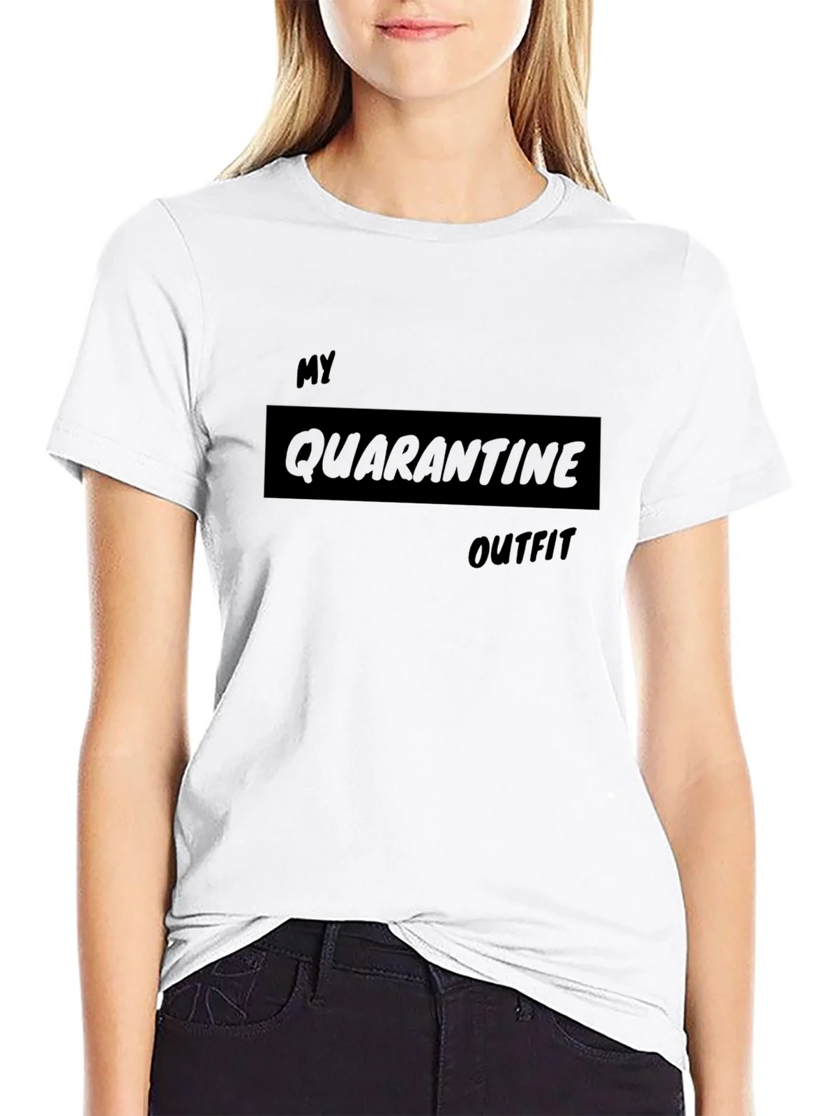 Quarantine Outfit T-Shirt - Relaxed Fit Comfy Style product image 8