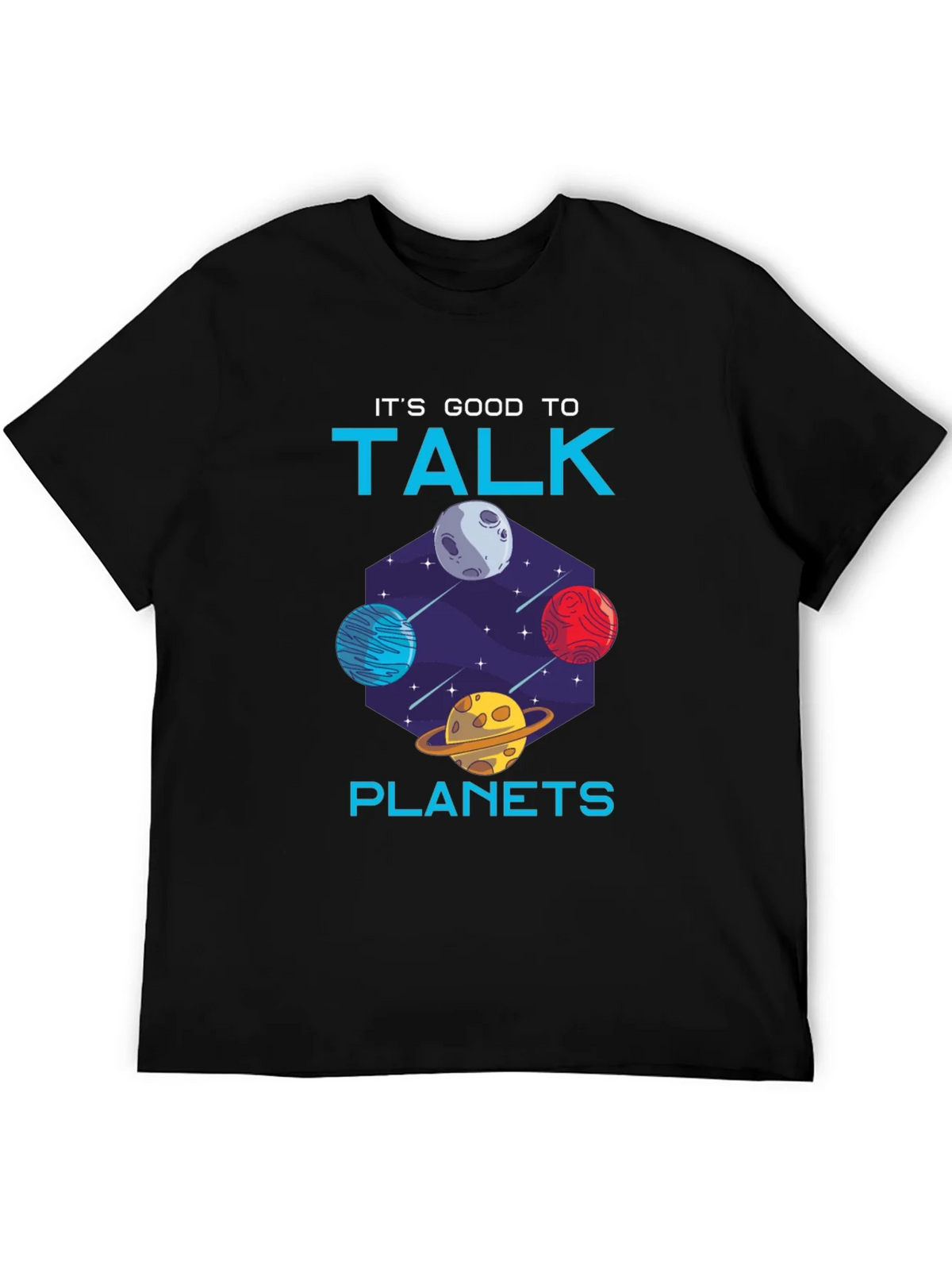 Its Good to Talk Planets Graphic Tee product image 5