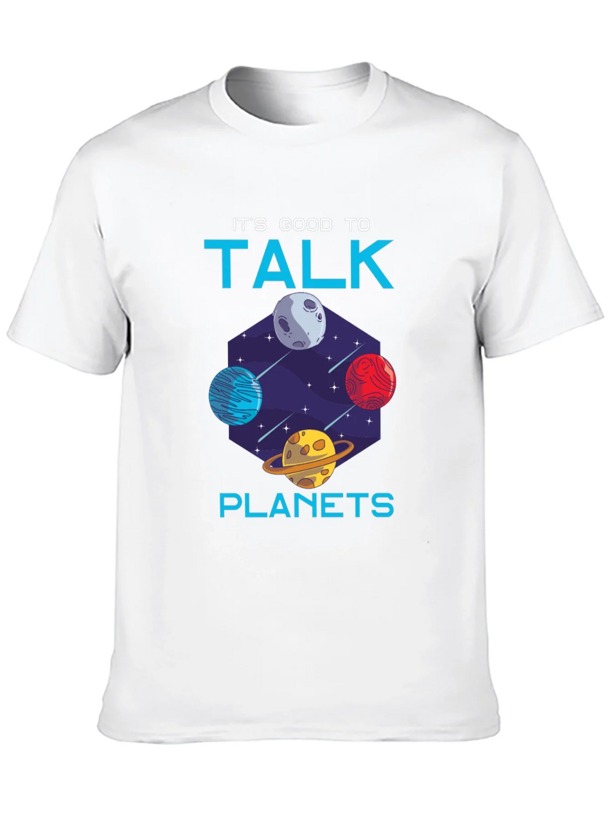 Its Good to Talk Planets Graphic Tee product image 8