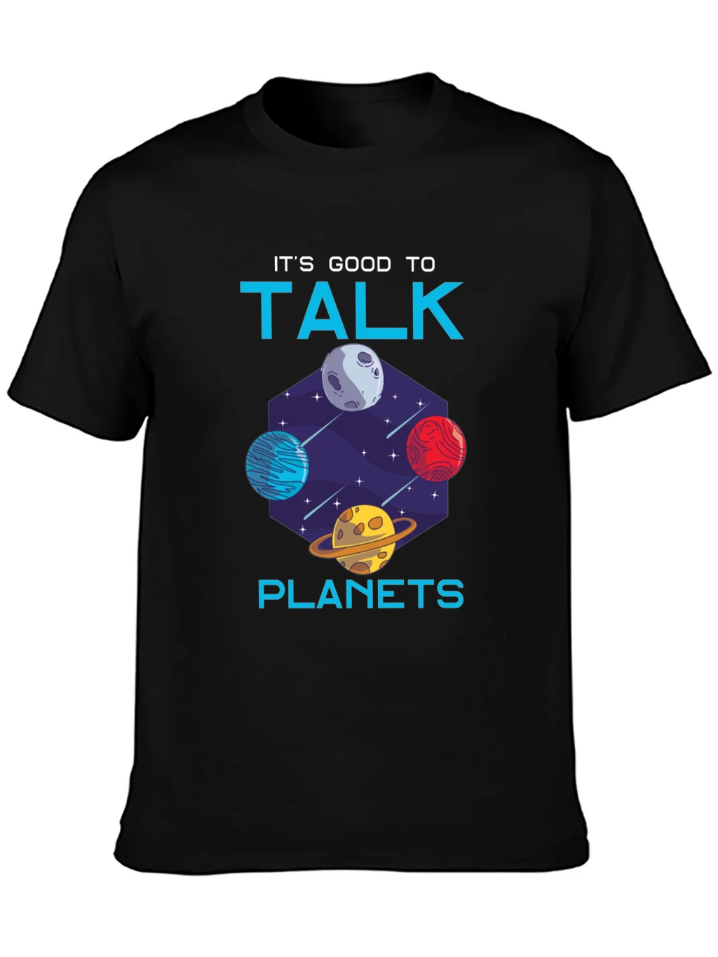 Its Good to Talk Planets Graphic Tee product image 3