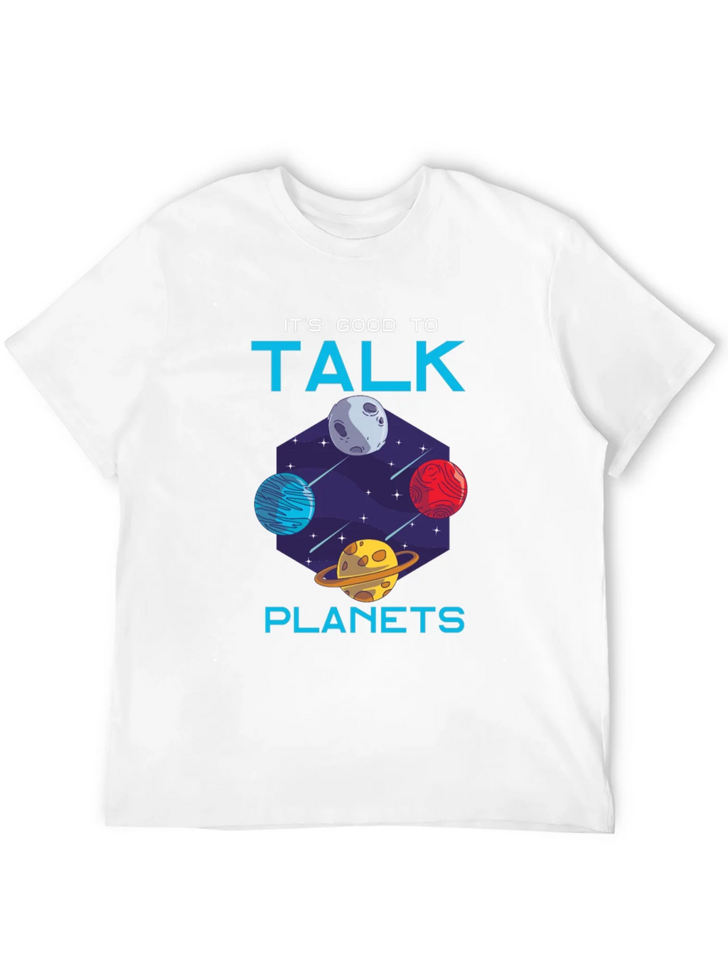 Its Good to Talk Planets Graphic Tee product image 10