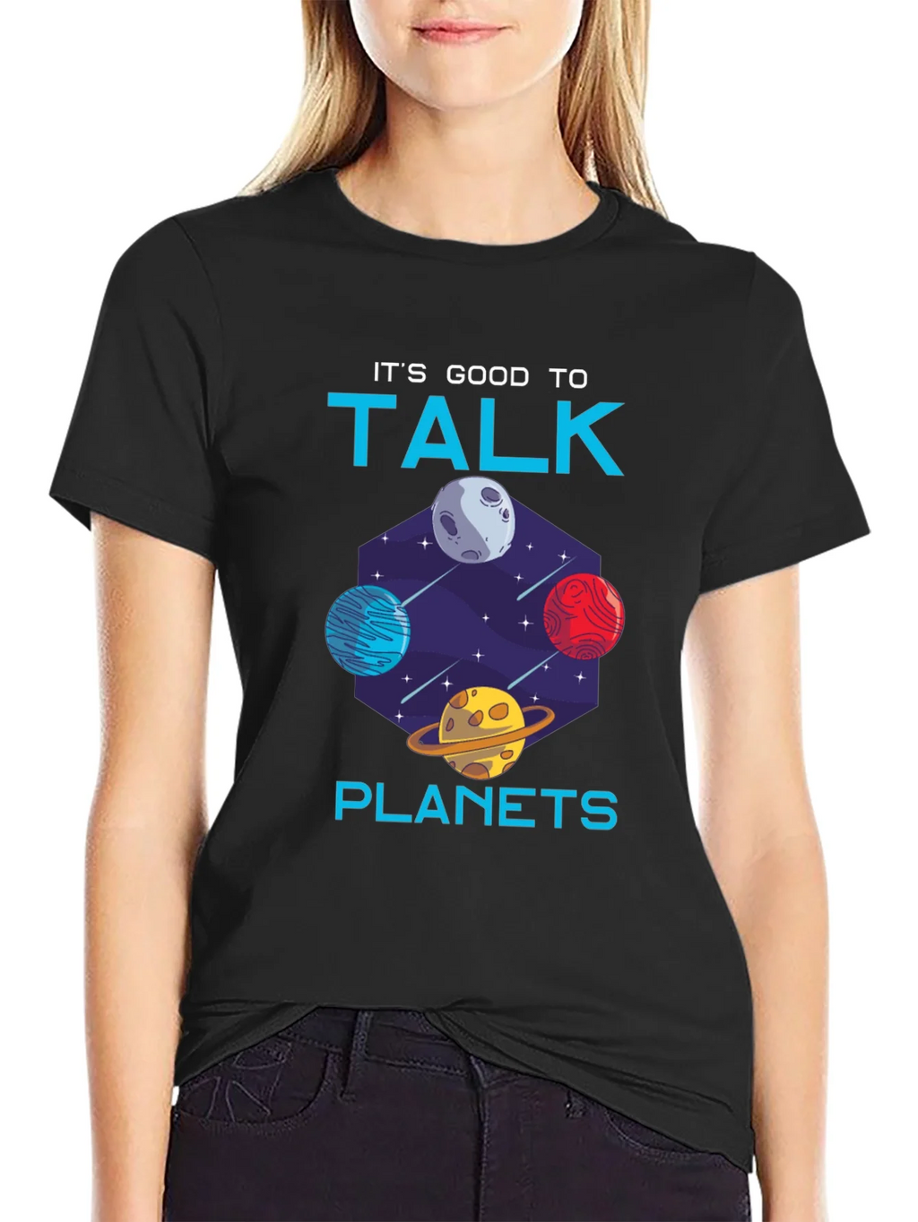 Its Good to Talk Planets Graphic Tee product image 2