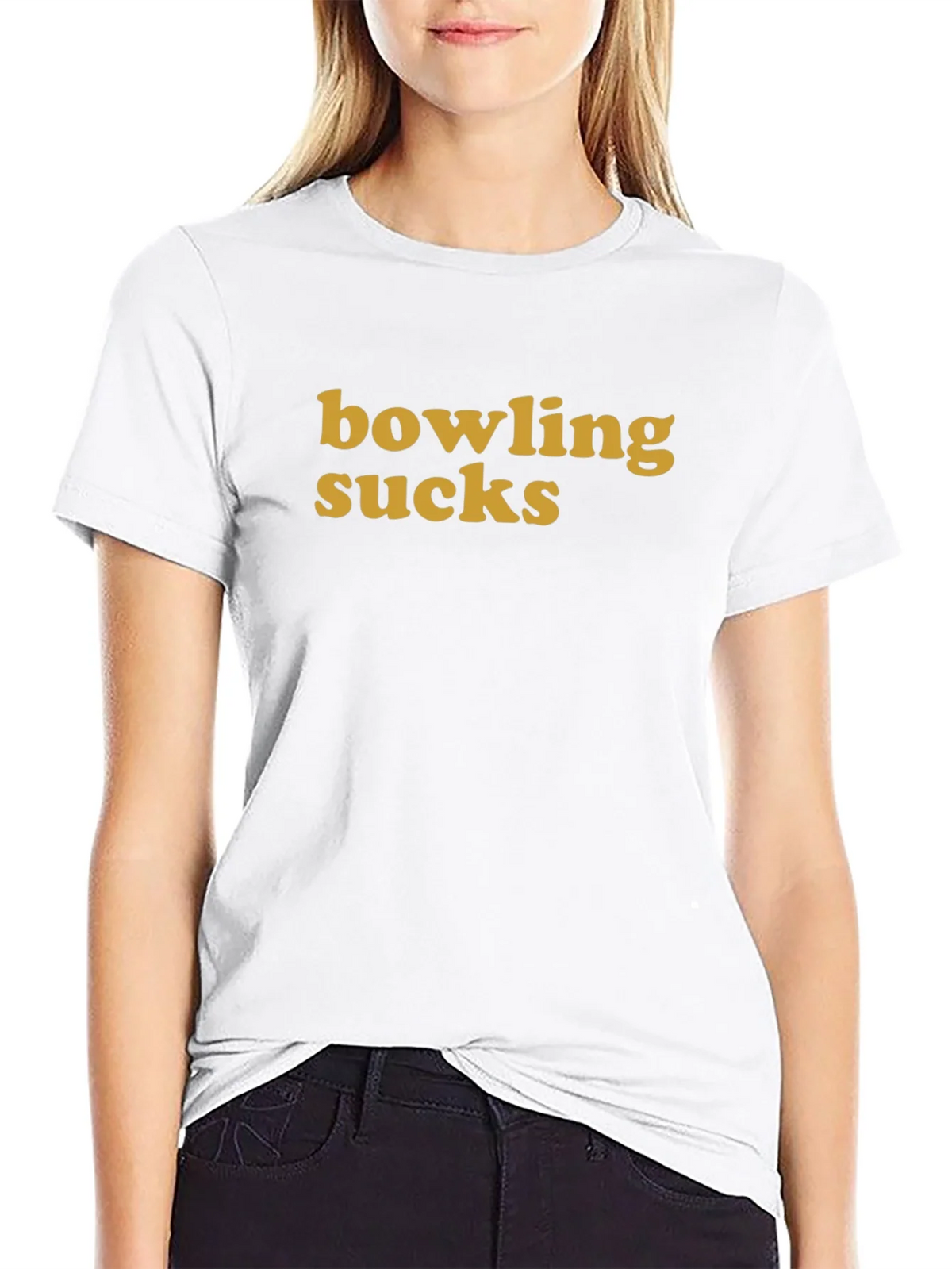 Bowling Sucks Graphic Tee - Casual Cotton T-Shirt product image 8