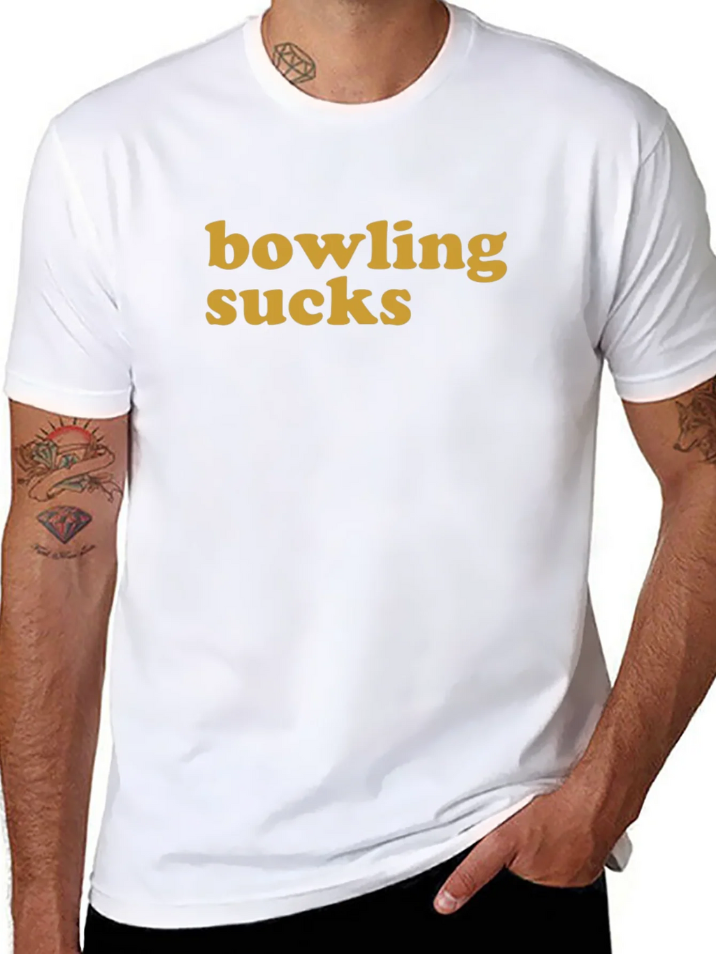 Bowling Sucks Graphic Tee - Casual Cotton T-Shirt product image 7