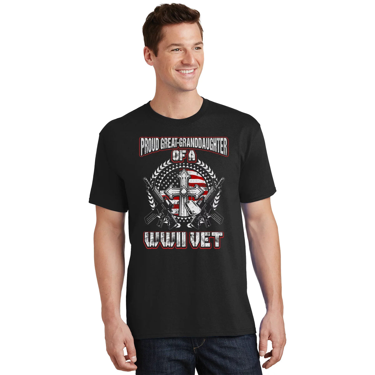 World War Two Veteran Proud Great Granddaughter Wwii Vet product image 1