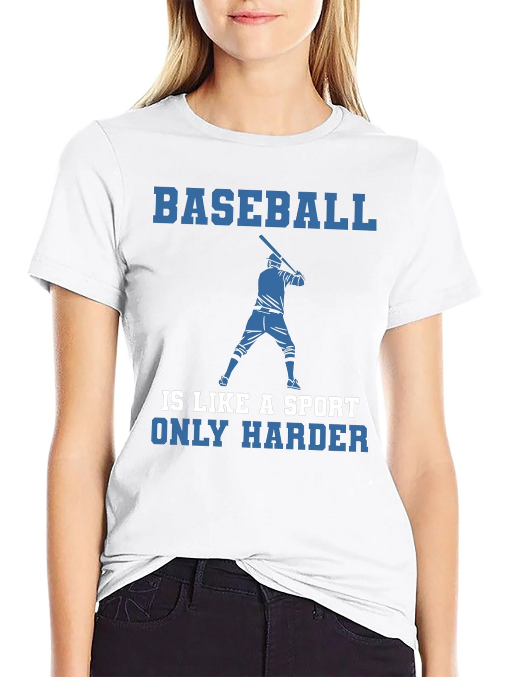 Baseball Is Like A Sport Only Harder T-Shirt product image 8