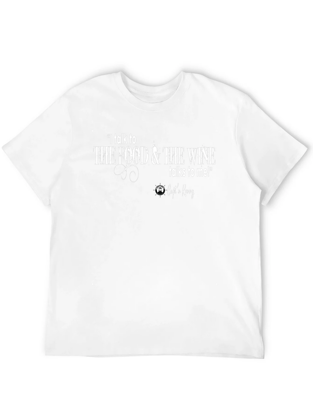 Food & Wine T-Shirt - Captn Kenny - Black Tee product image 11