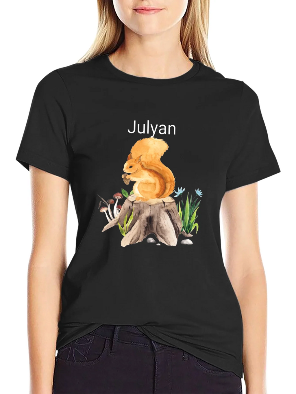 Squirrel Stump Graphic Tee - Julyan product image 2