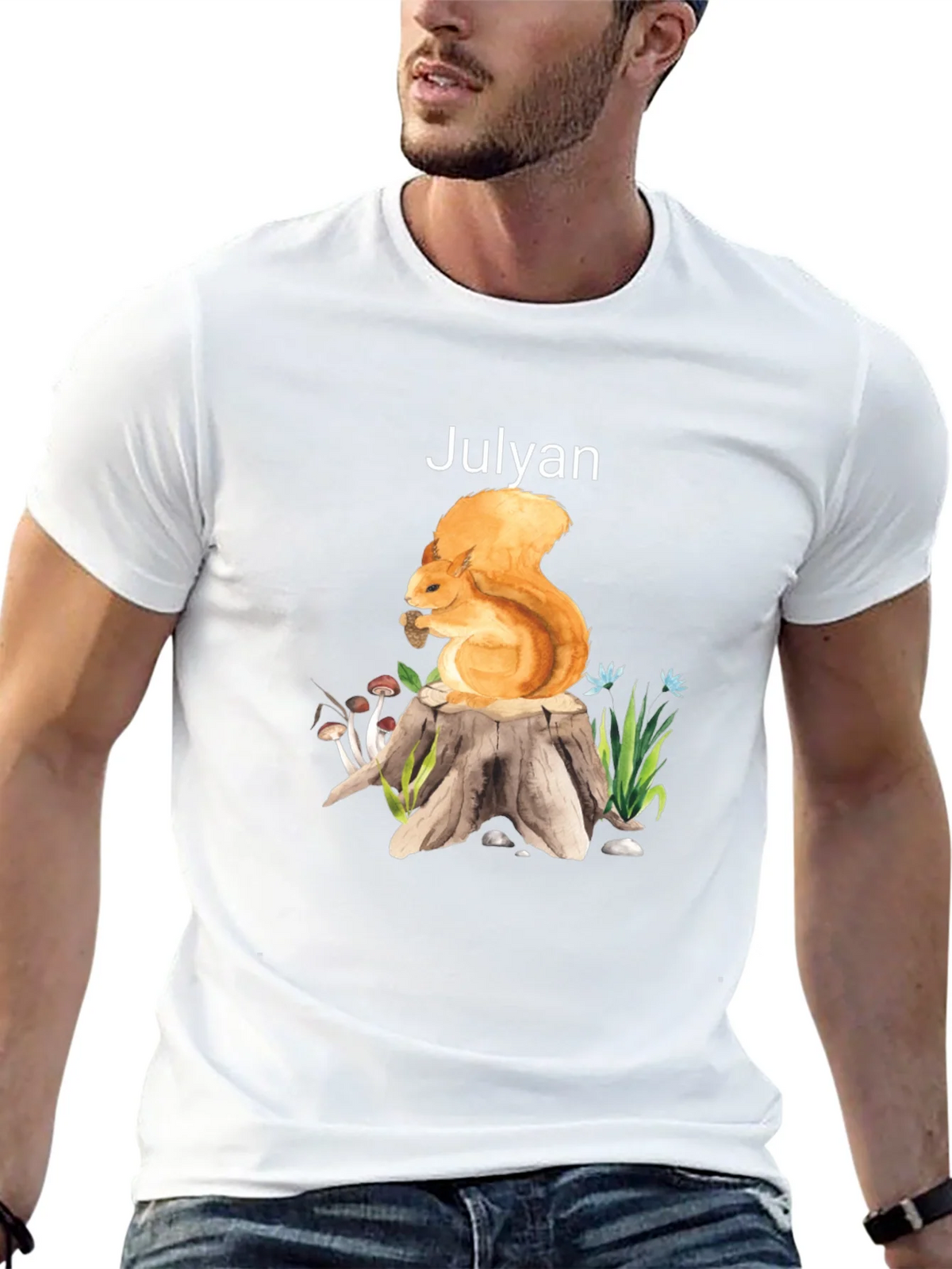 Squirrel Stump Graphic Tee - Julyan product image 10