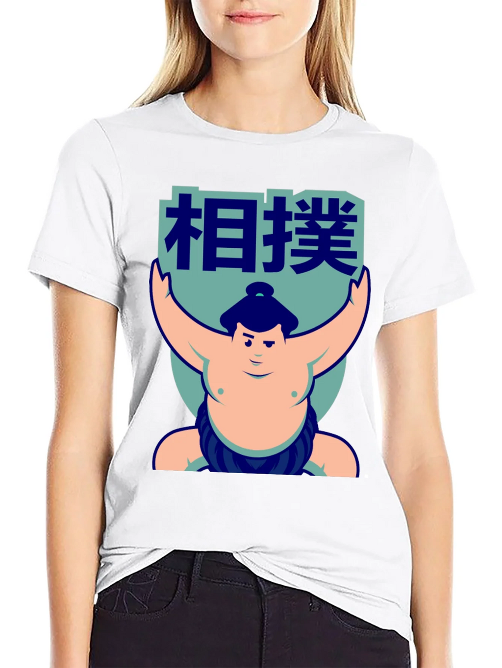 Sumo Wrestler Graphic T-Shirt product image 8