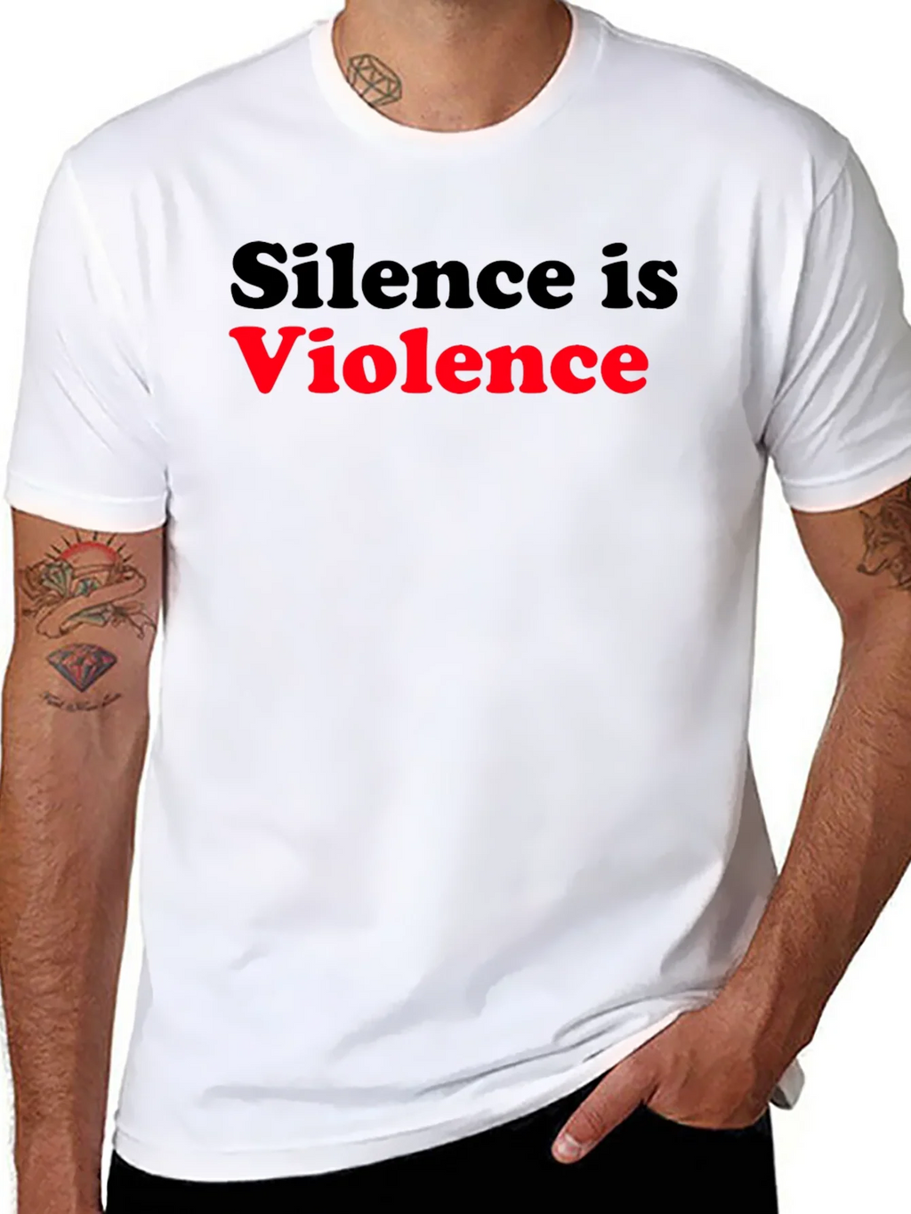 Silence is Violence Graphic Tee product image 7