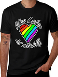 Rainbow Heart Alles Leben T-Shirt product image 1