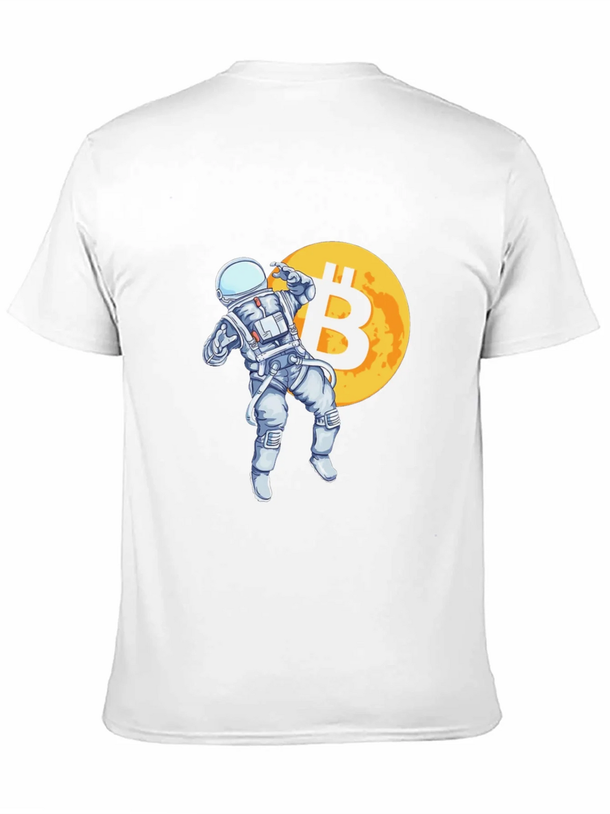 Bitcoin Astronaut T-Shirt - Crypto Moon Landing product image 10