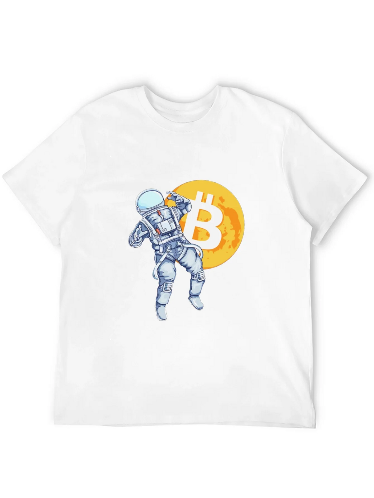 Bitcoin Astronaut T-Shirt - Crypto Moon Landing product image 11