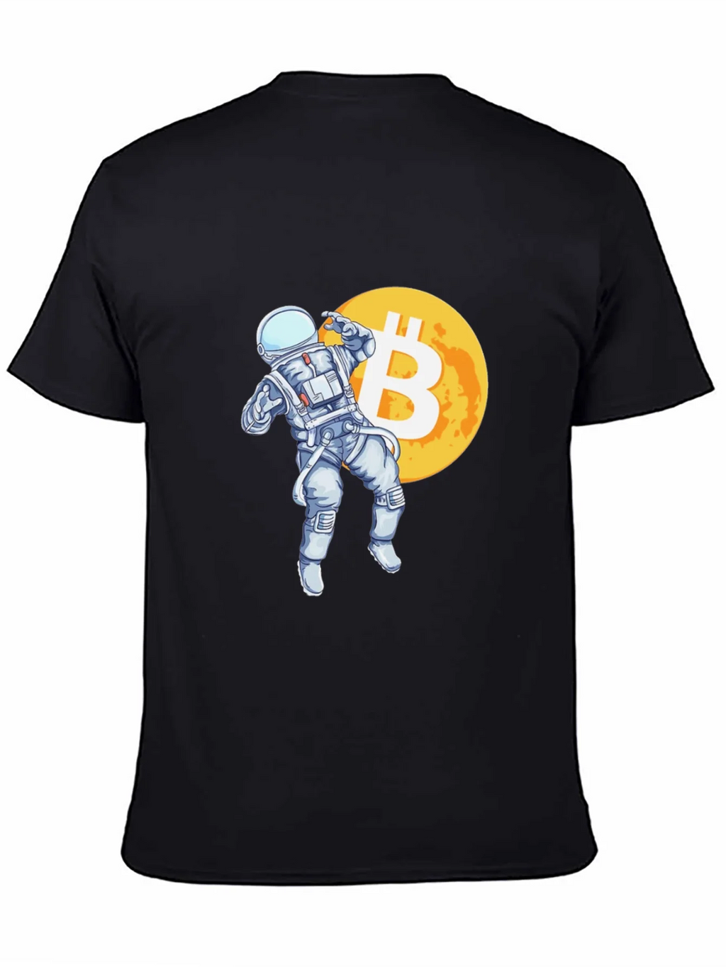 Bitcoin Astronaut T-Shirt - Crypto Moon Landing product image 4