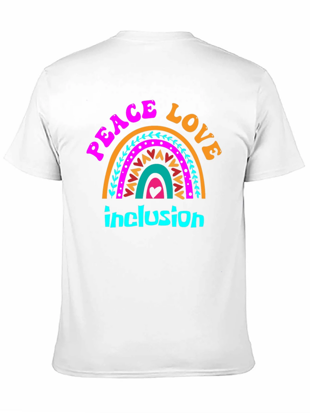 Peace Love Inclusion Graphic Tee product image 7