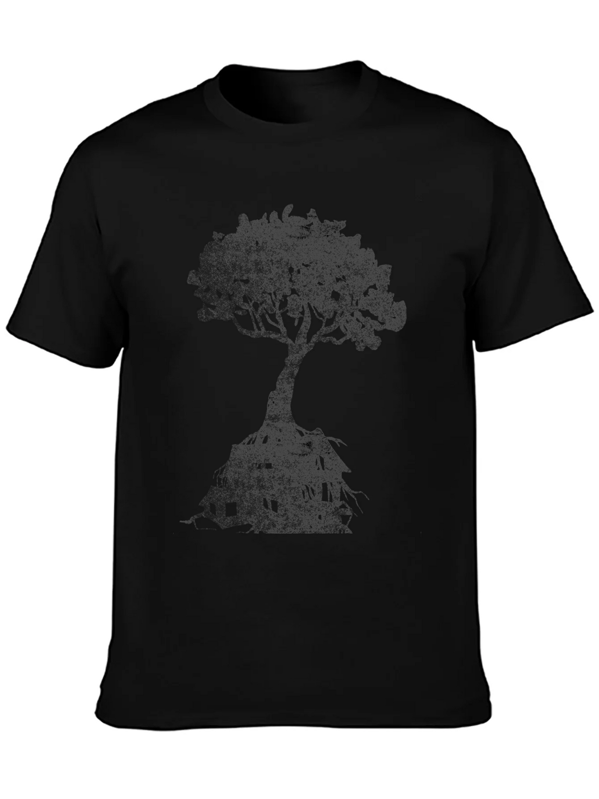 Black Tree Graphic T-Shirt product image 3