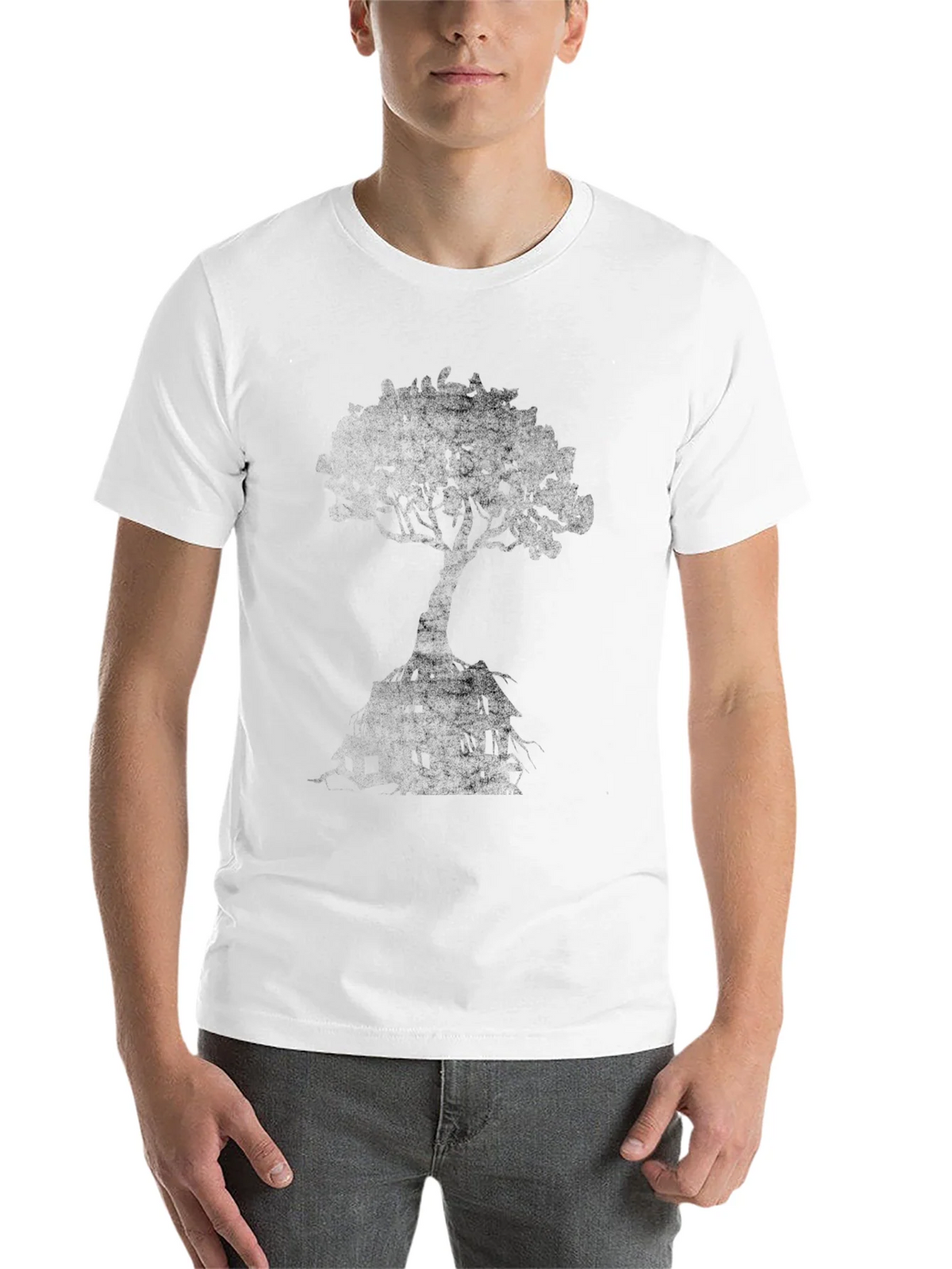 Black Tree Graphic T-Shirt product image 10