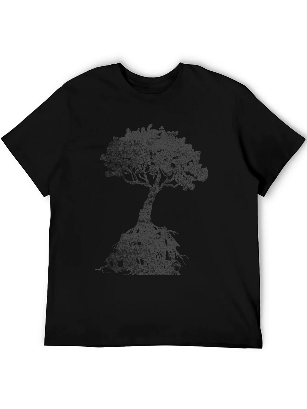 Black Tree Graphic T-Shirt product image 5