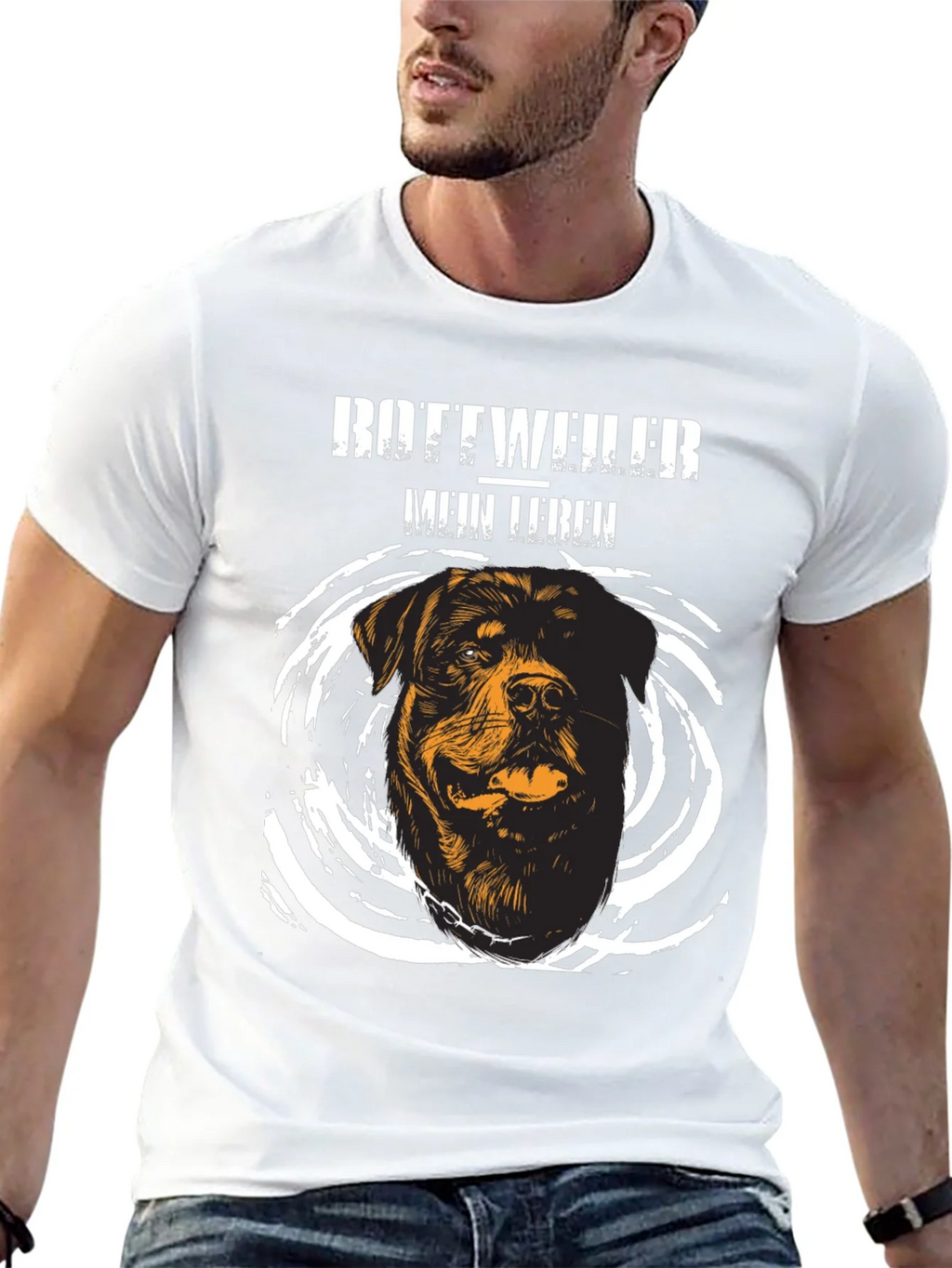 Rottweiler Dog Lover T-Shirt - Mein Leben Design product image 12