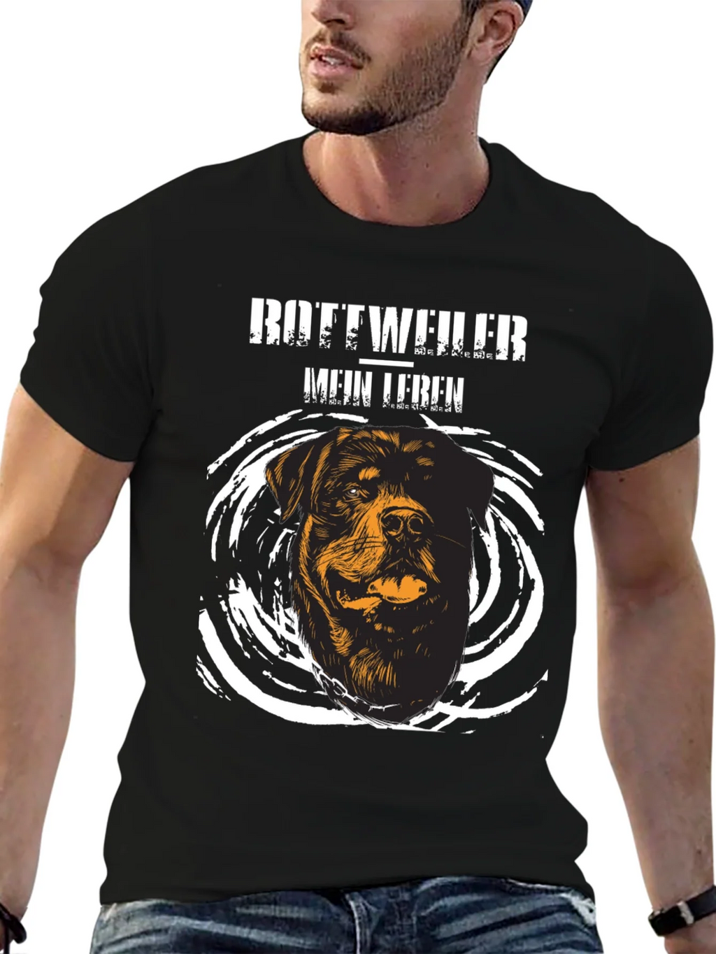 Rottweiler Dog Lover T-Shirt - Mein Leben Design product image 6