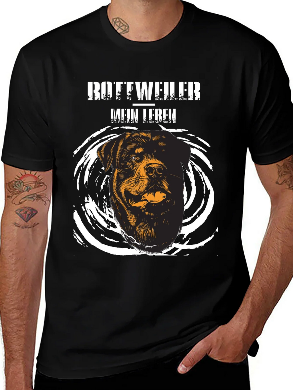 Rottweiler Dog Lover T-Shirt - Mein Leben Design product image 1