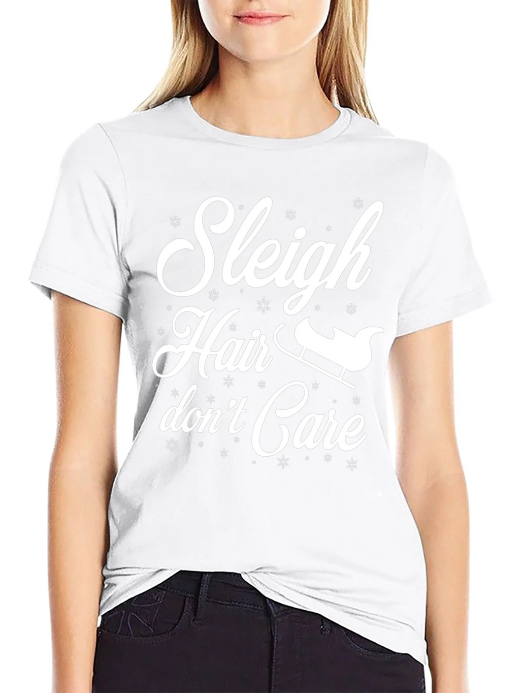 Sleigh Hair Dont Care Graphic Tee product image 7