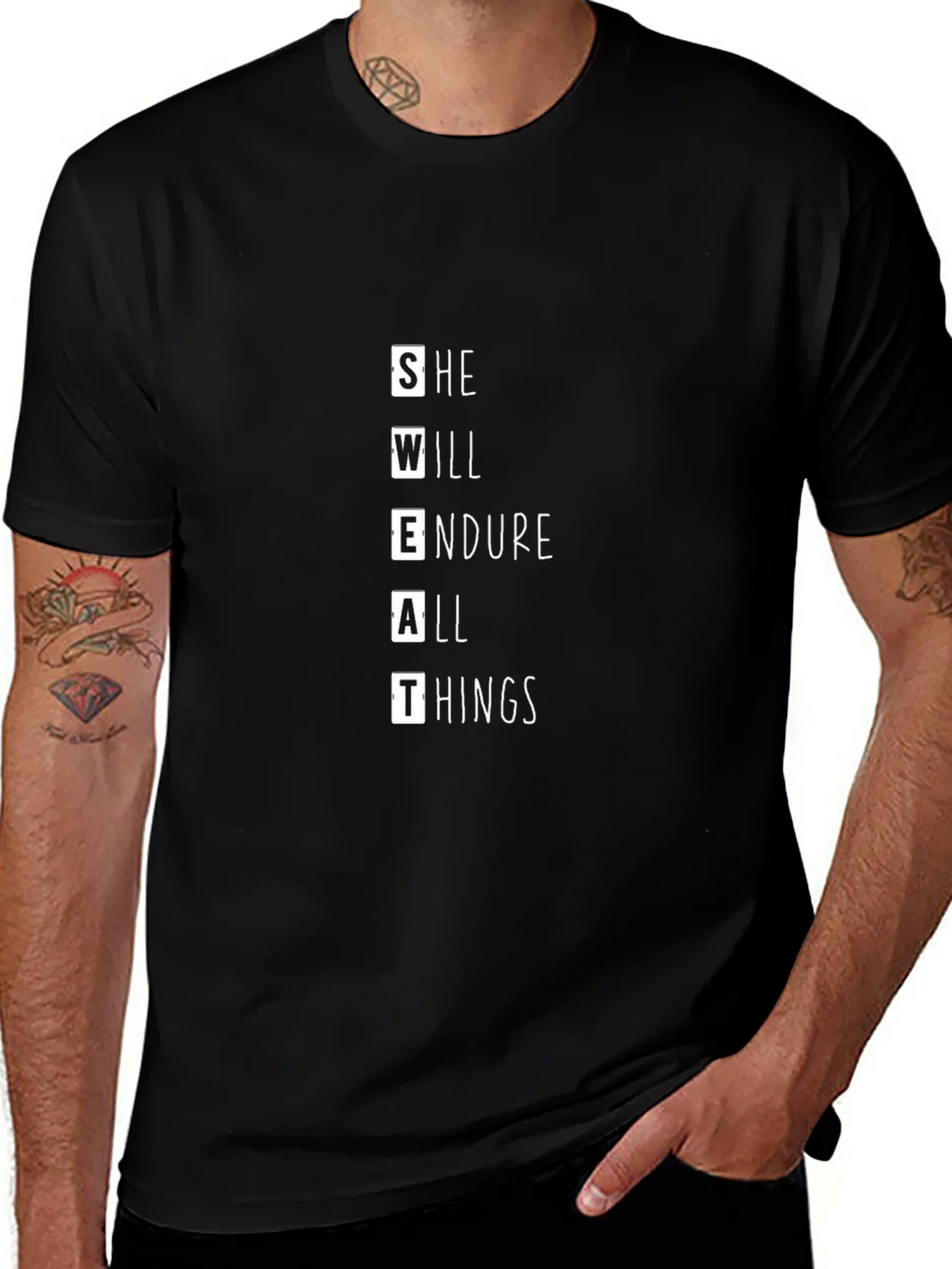 S.W.E.A.T. Graphic Tee - Will Endure All Things product image 1