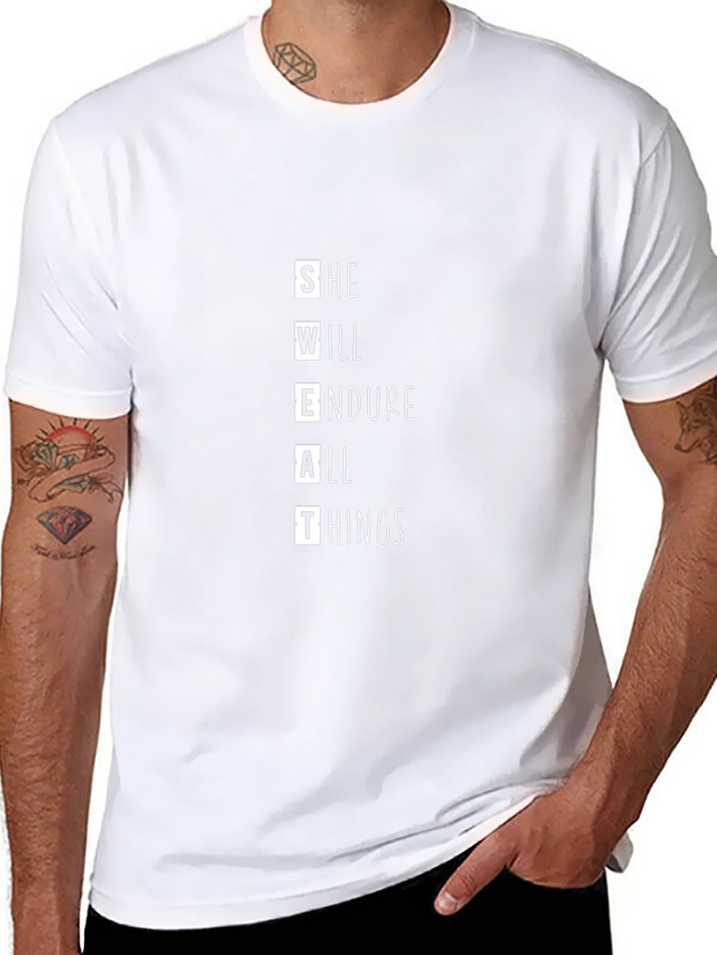 S.W.E.A.T. Graphic Tee - Will Endure All Things product image 7