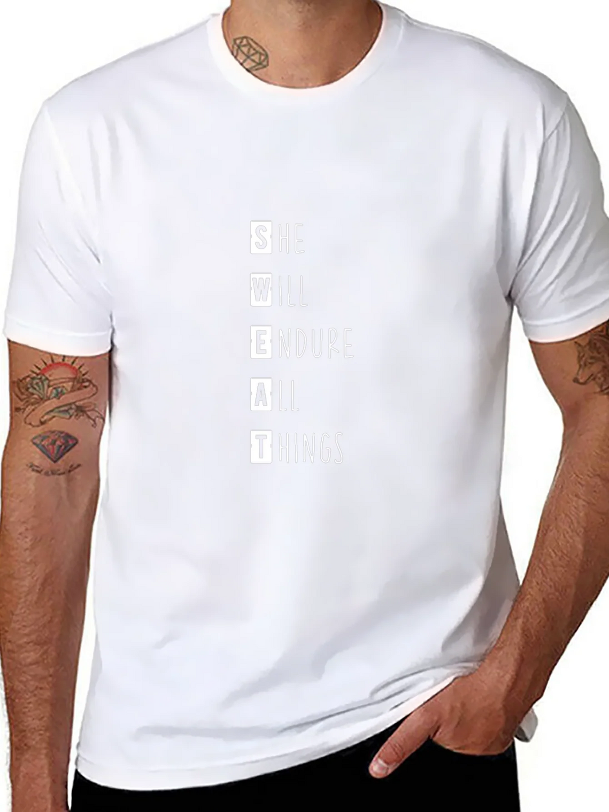 S.W.E.A.T. Graphic Tee - Will Endure All Things product image 7